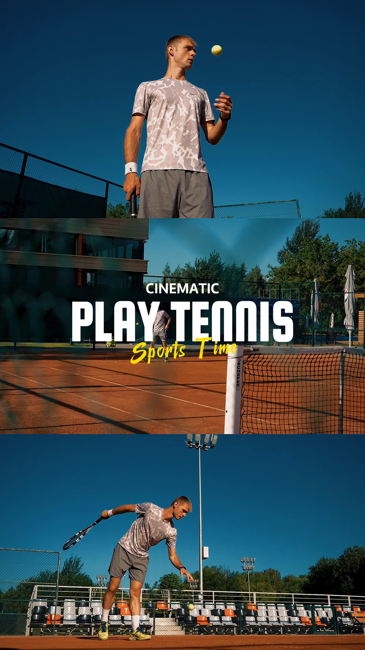 Jouer au tennis 