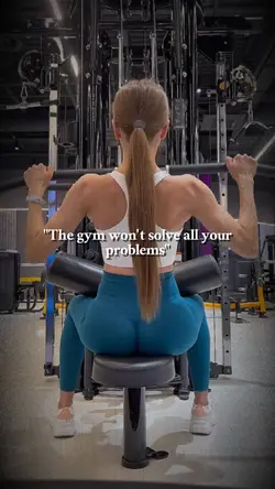 the gym won't solve 