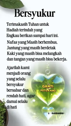 Bersyukur 