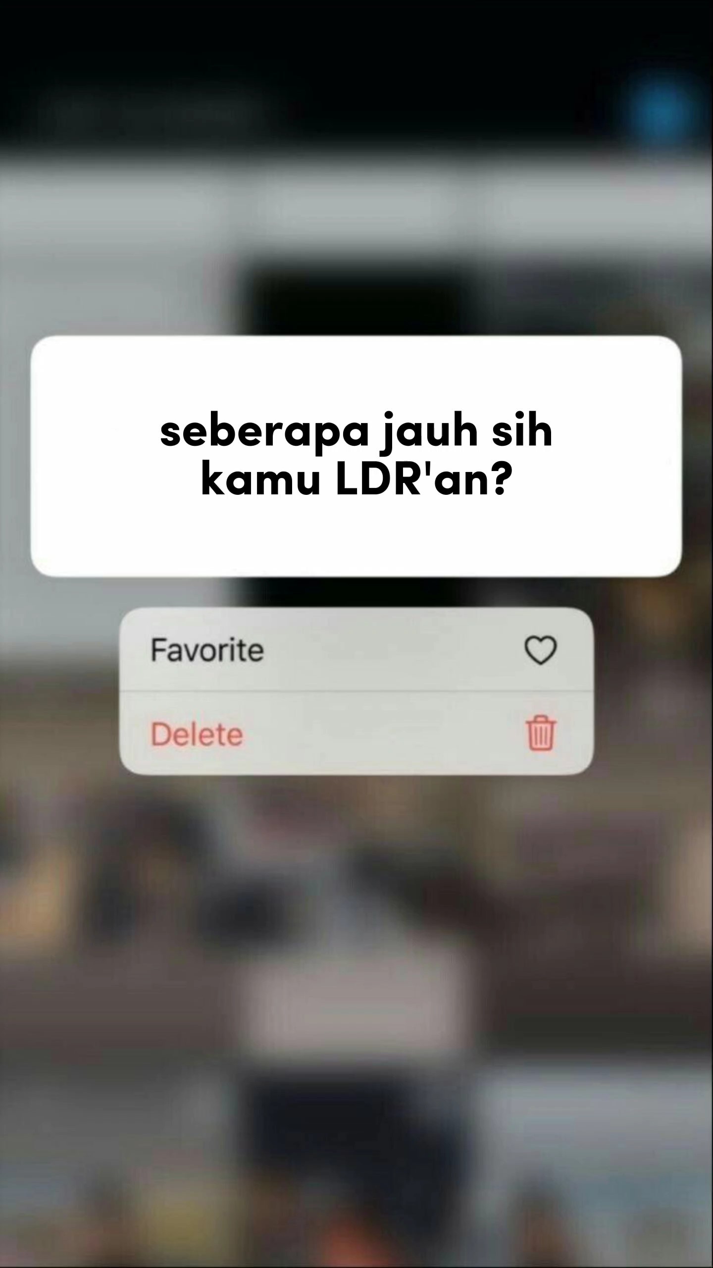 Seberapa Jauh LDR an