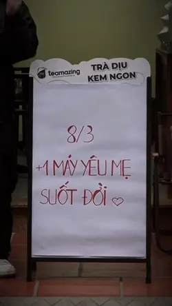 8/3 YÊU MẸ SUỐT ĐỜI
