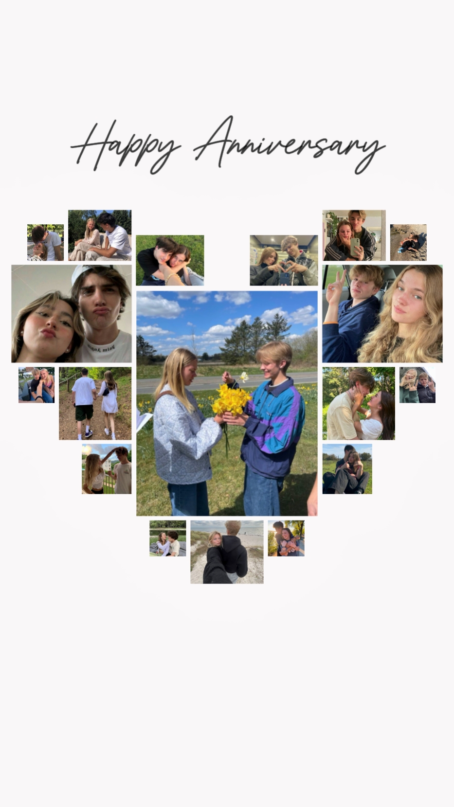Feliz aniversario 