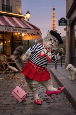 Posh cat