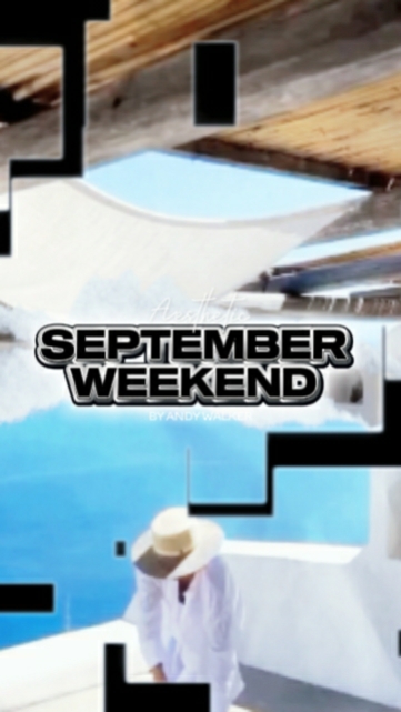 FIN DE SEMANA DE SEPTIEMBRE 