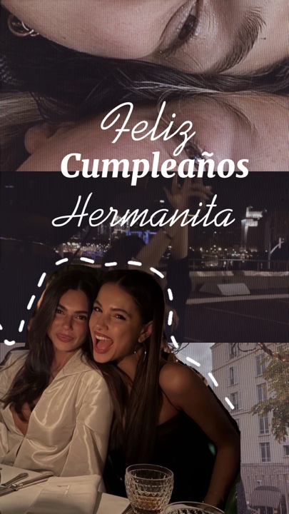 Cumpleaños hermana