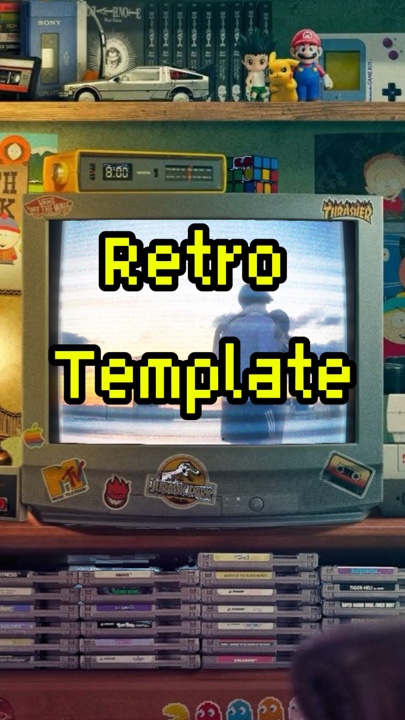 Template TV Retro