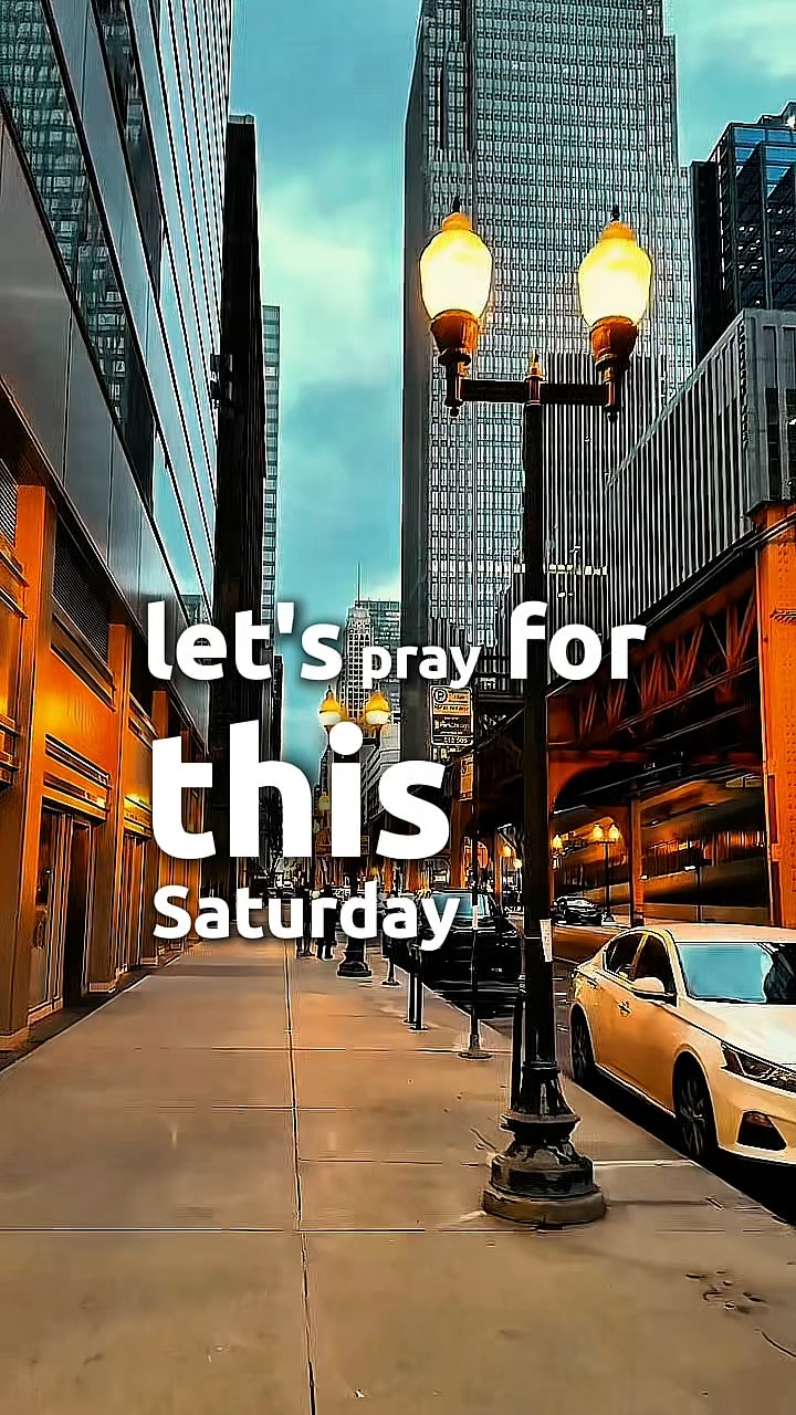 SATURDAY PRAYER