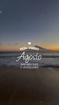 Bem-vindo Agosto