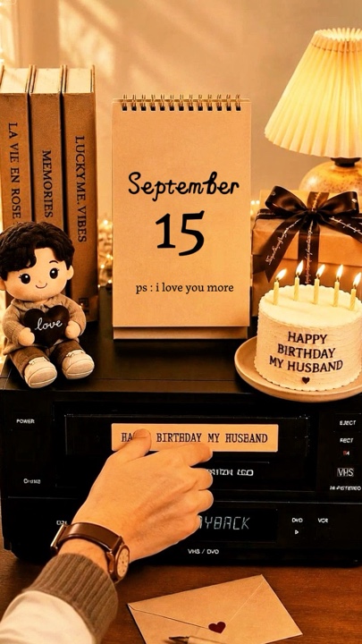 HBD Husband 15 Sept