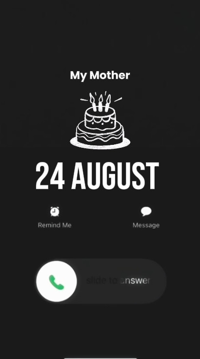 ULANG TAHUN MAMA 24August
