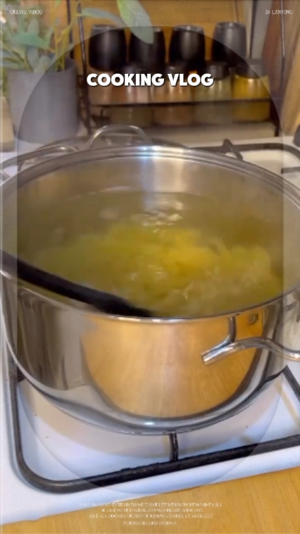 cooking vlog