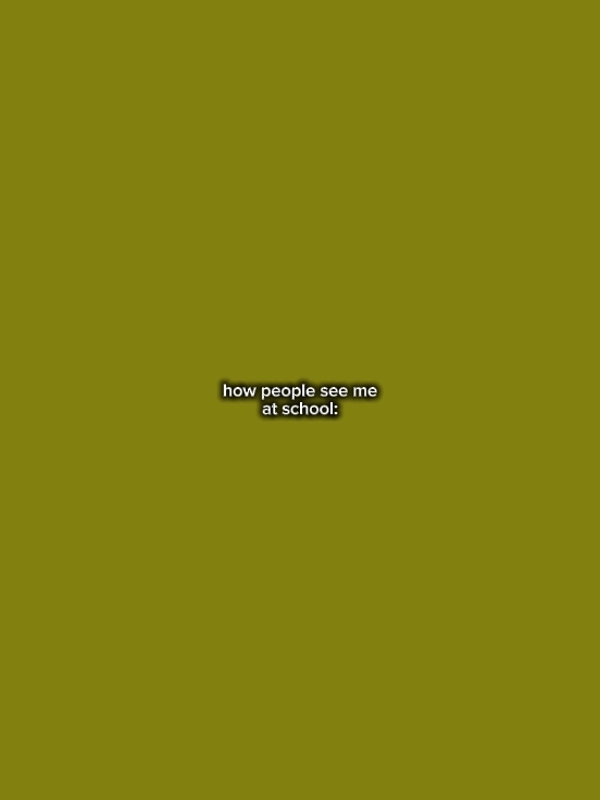 how ppl see me 