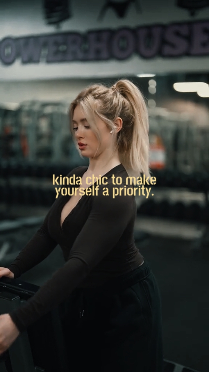 kinda chic gym 