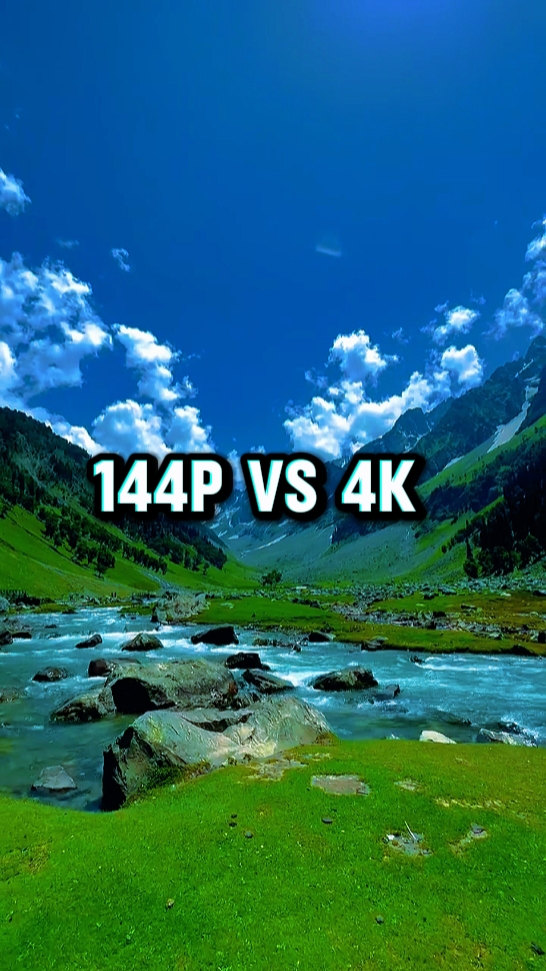 144P para 4k