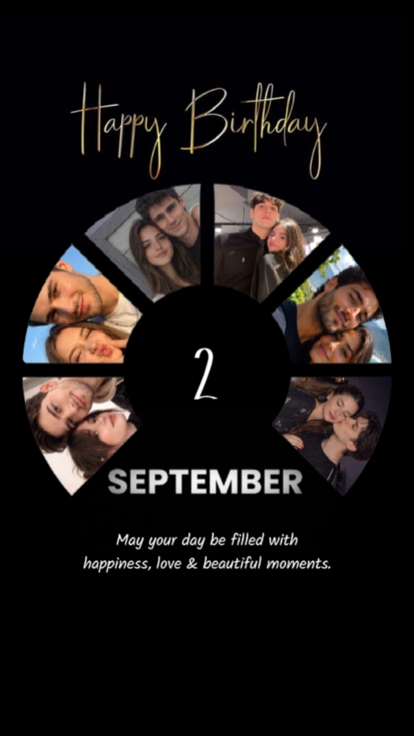 BIRTHDAY 2 SEPTEMBER