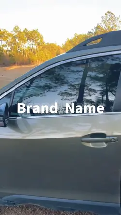 tinting car 