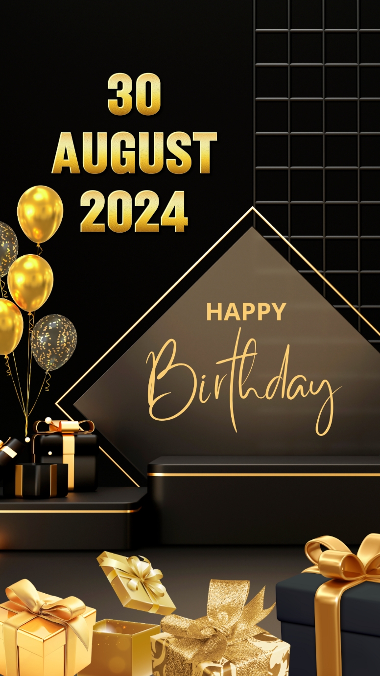 Birthday 30 August