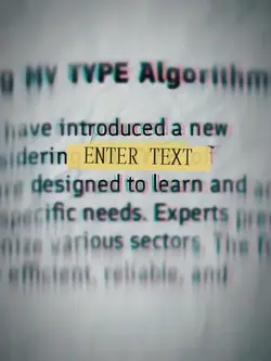 Text animation 