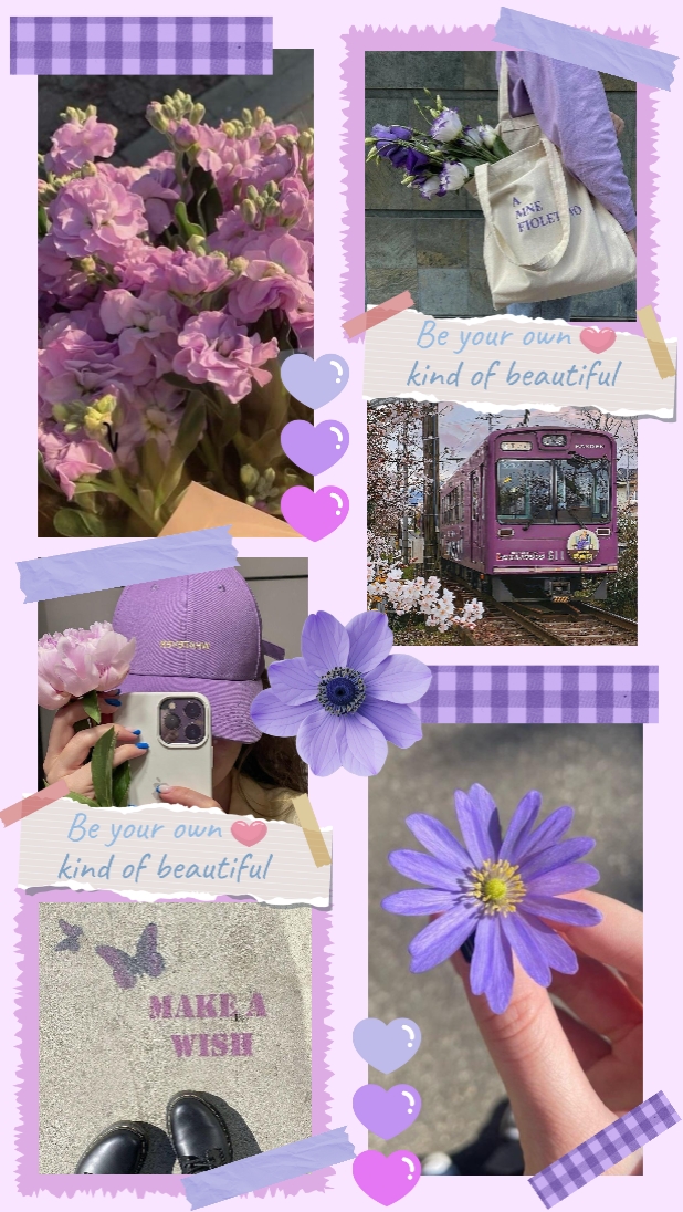 purple