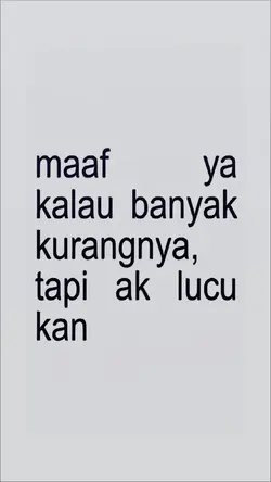 TAPI AKU LUCU KAN
