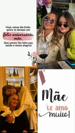 parabéns mãe