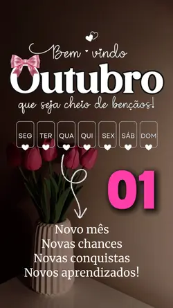 Bem-vindo OUTUBRO 