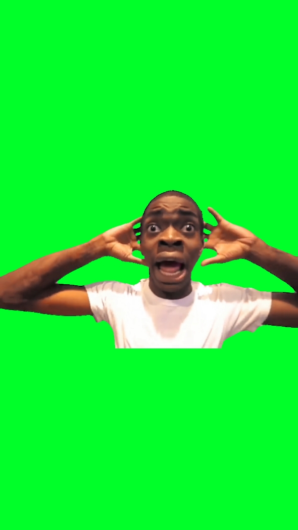 Rosto chocado meme