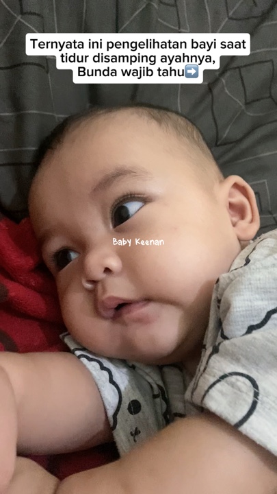 Bayi tidur ayah ngor