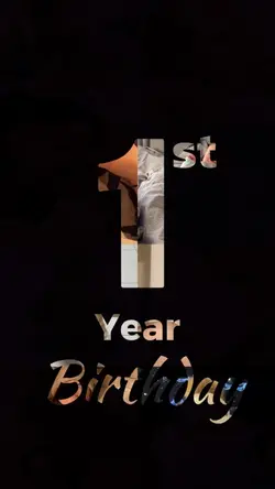 Birthday 1 year