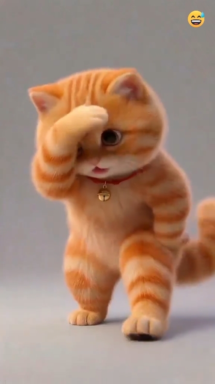 Kucing menari. 