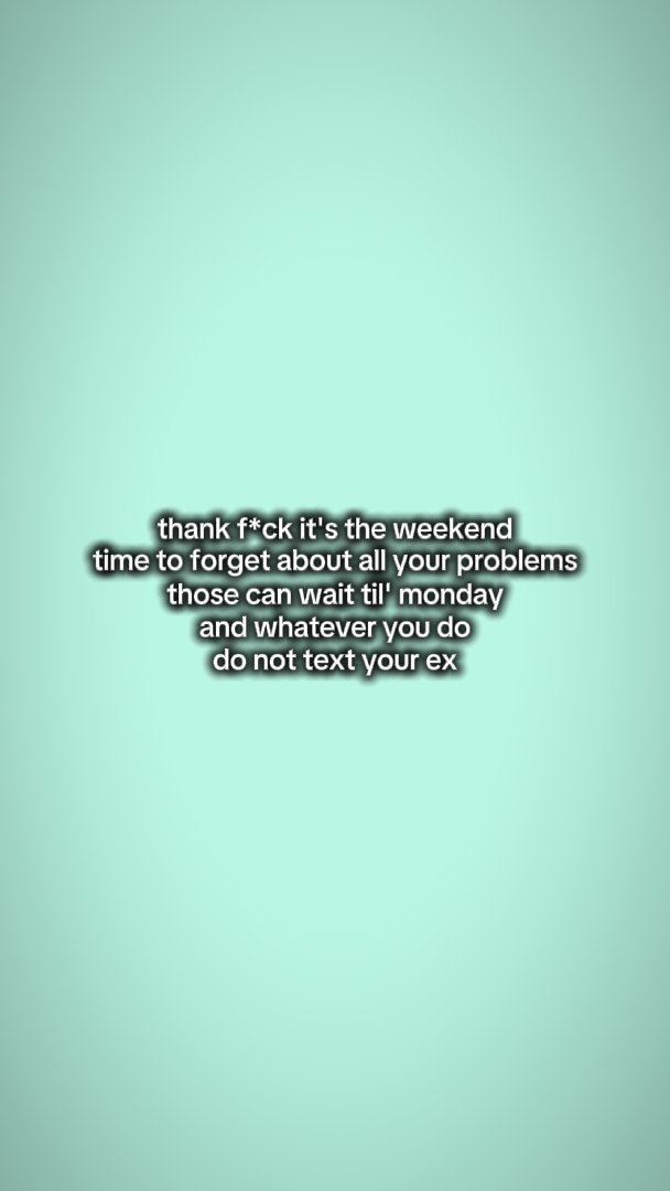 do not text your ex