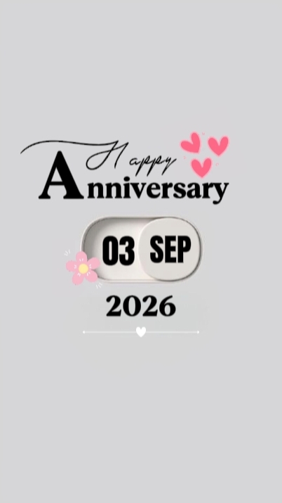 ANNIV 03 SEPTIEMBRE 2026