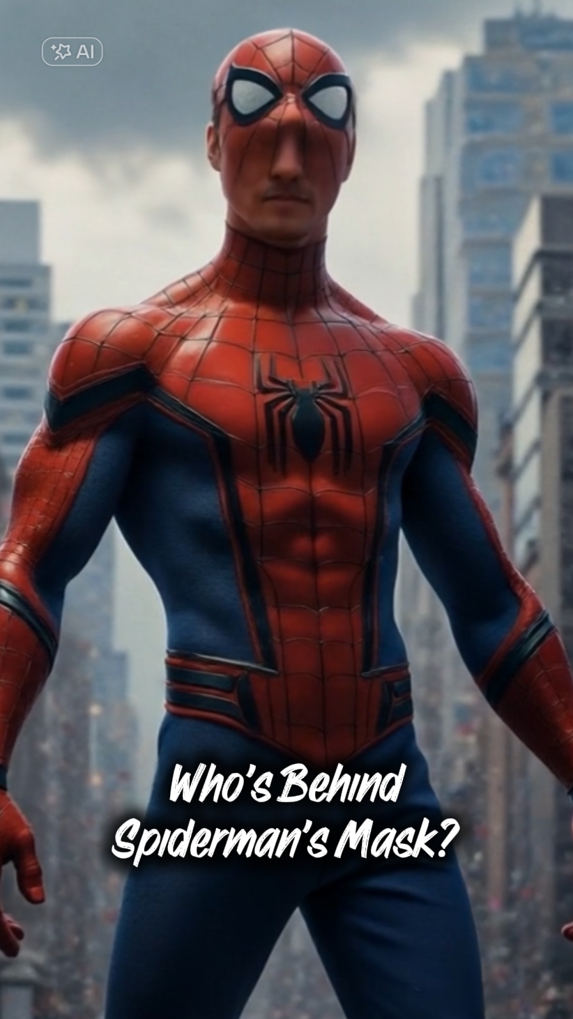 Spiderman's mask - video template by CapCut