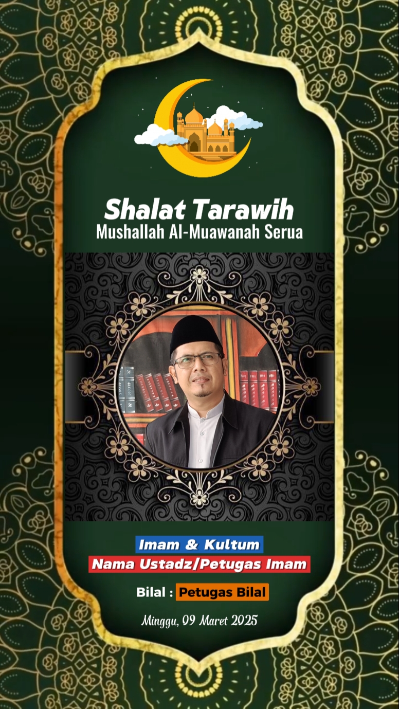Flayer Tarawih 