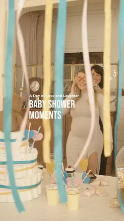 baby shower moment