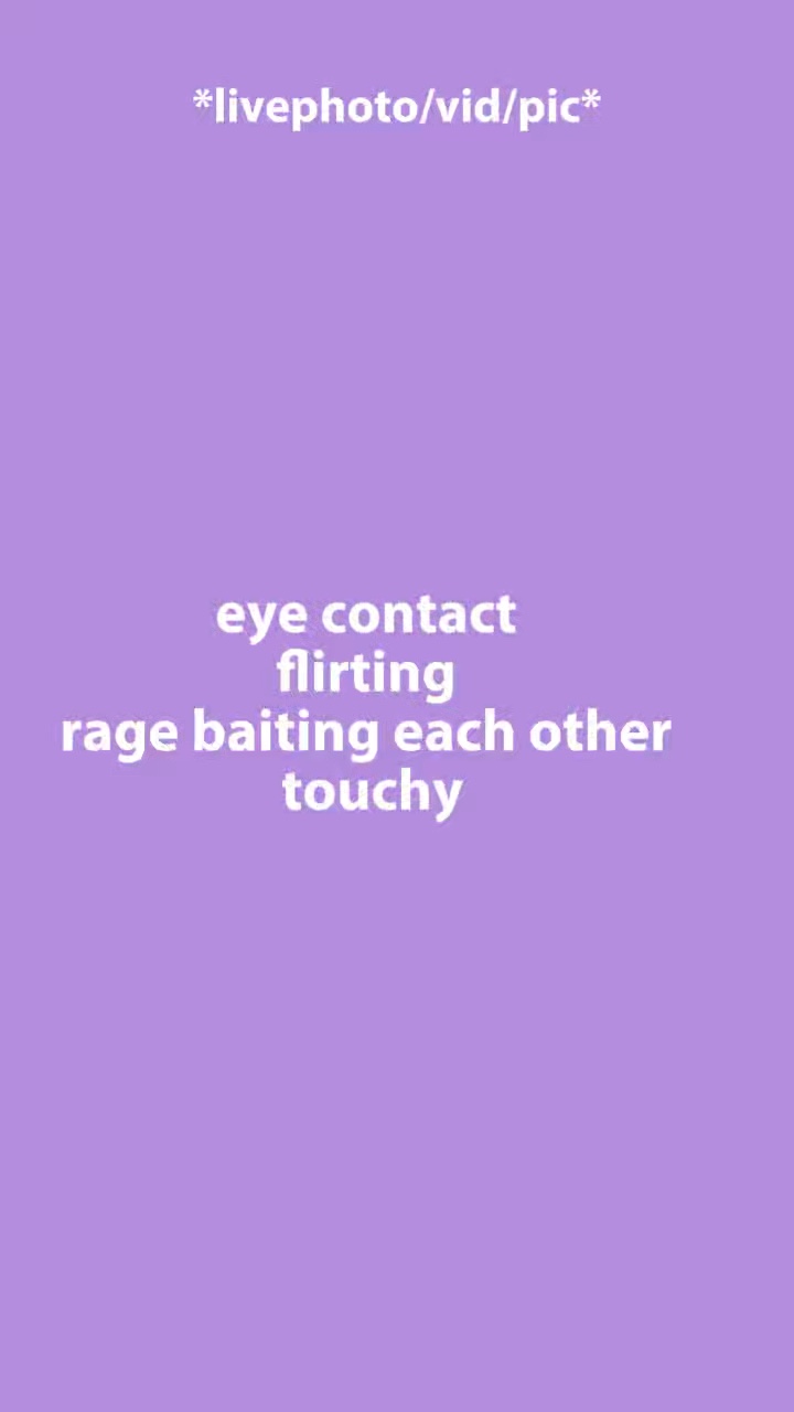 Eye contact flirting