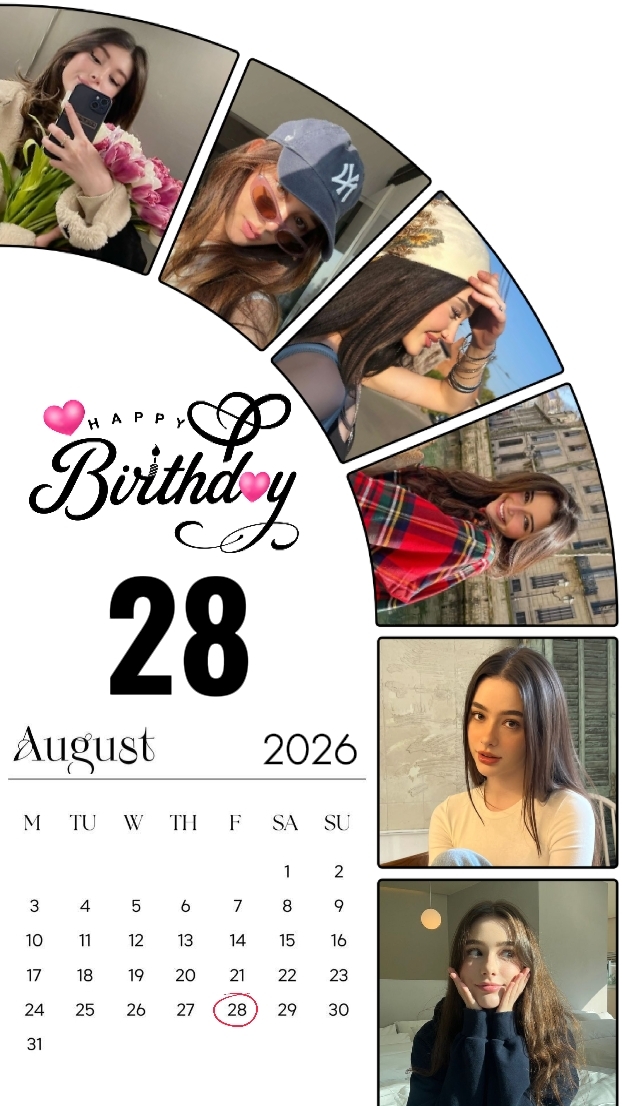 BIRTHDAY 28 AUGUST