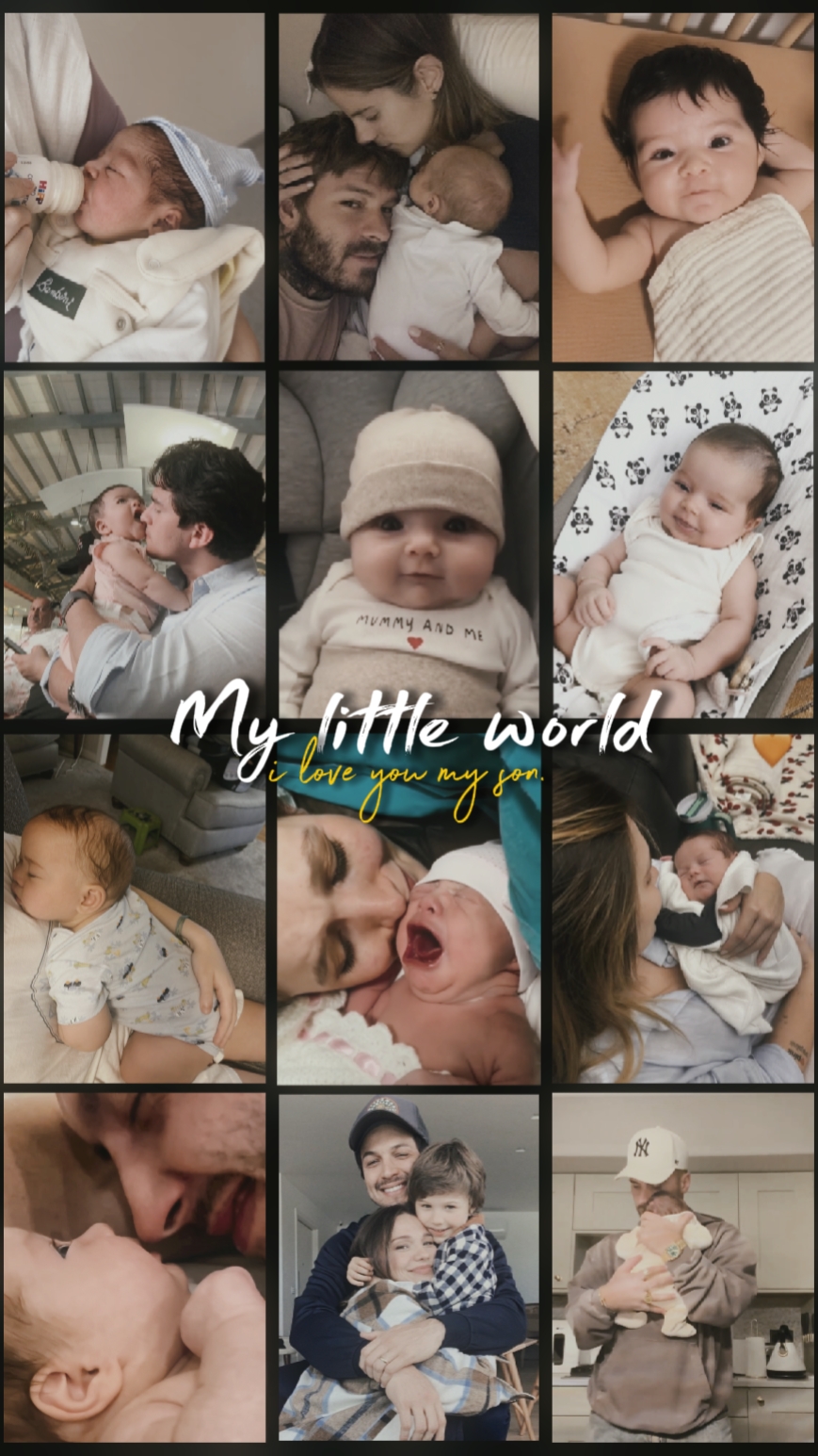 12 photo moment Baby
