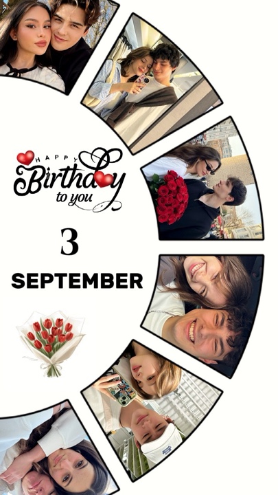 HBD LOVE 3 SEPTEMBER