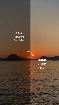 Bem-vindo, Junho!