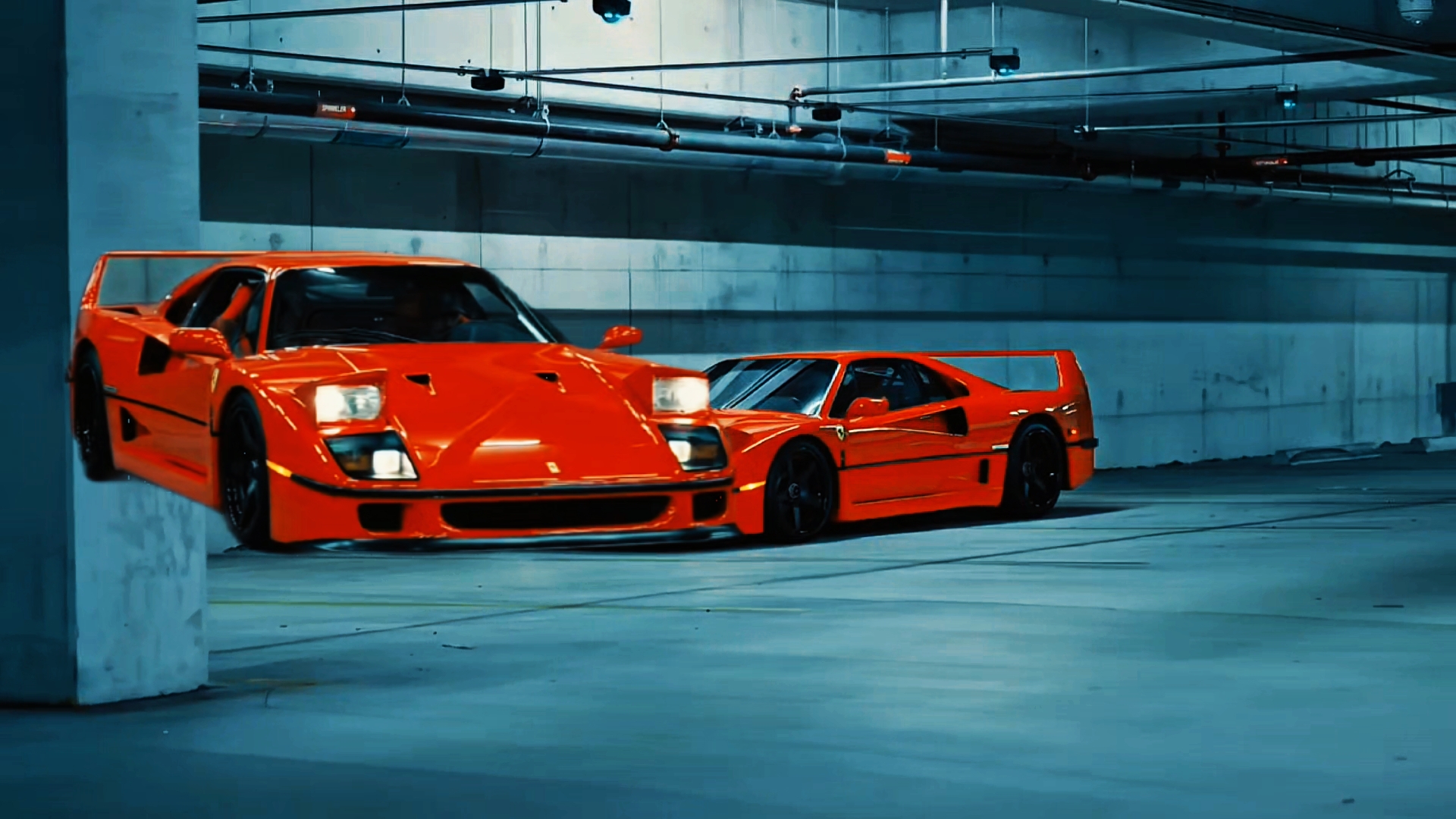 Tendência cinematográfica de carros 