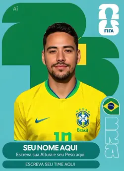 Figurinha da Copa