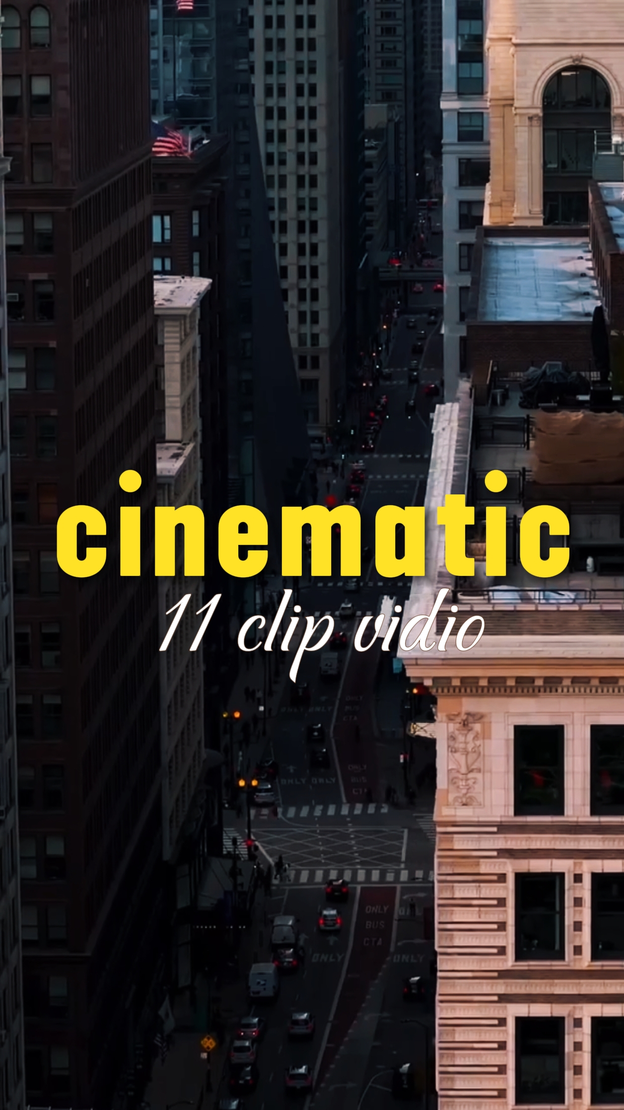 11 clipes cinematográficos 
