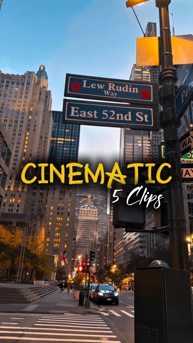 5 Clips Cinematic