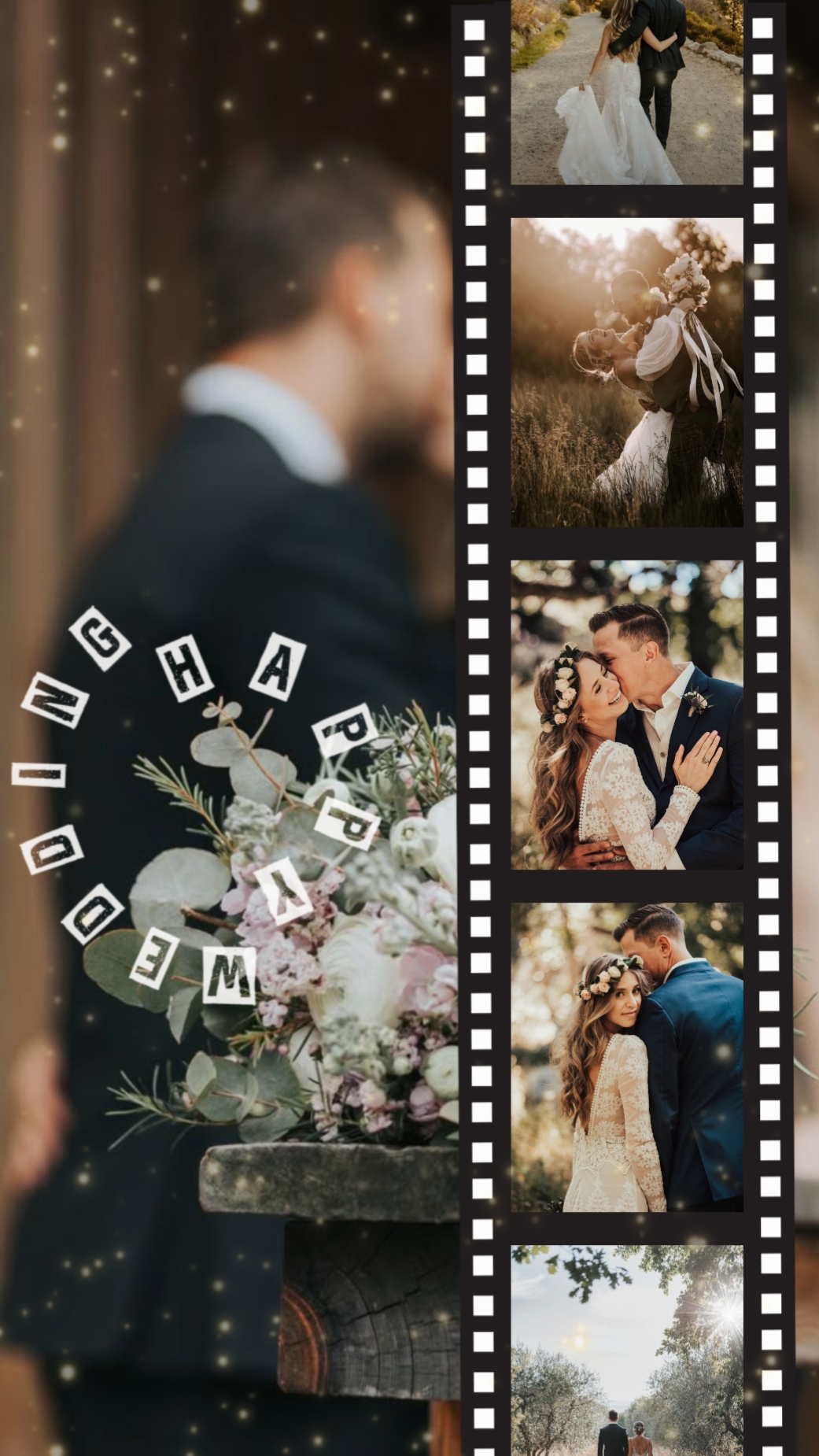 Template for wedding