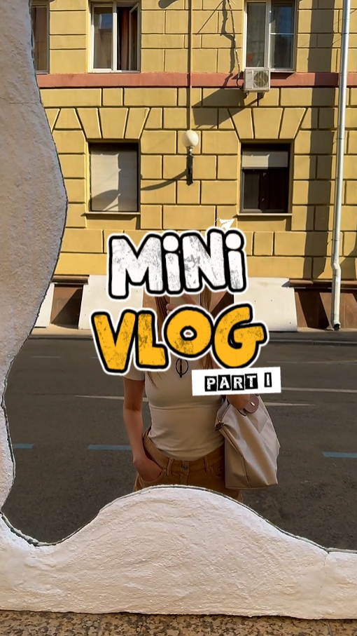 pagbubukas ng Mini vlog 
