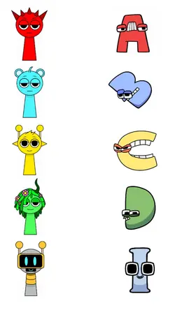 Alphabet Sprunki 