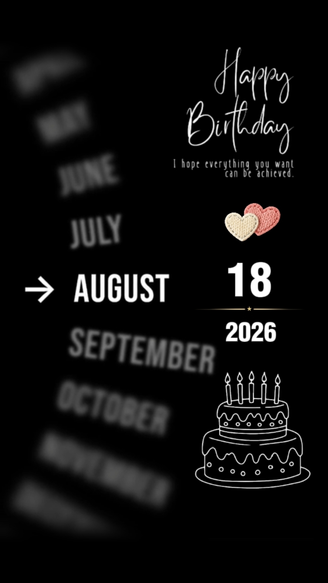 HBD 18 AUGUST 