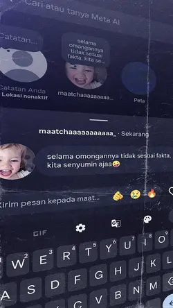selama omongannya