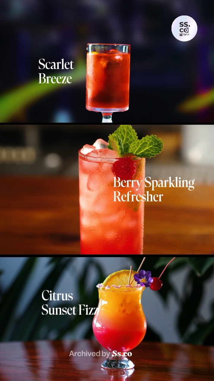 Menú de Bebidas 3 Videos
